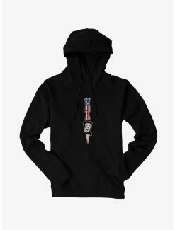 Cartoons Betty Boop Americana USA Hoodie