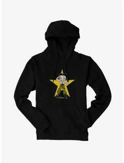 Cartoons Betty Boop Army Camo And Stars Hoodie