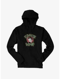 Cartoons Betty Boop Love Logo Hoodie