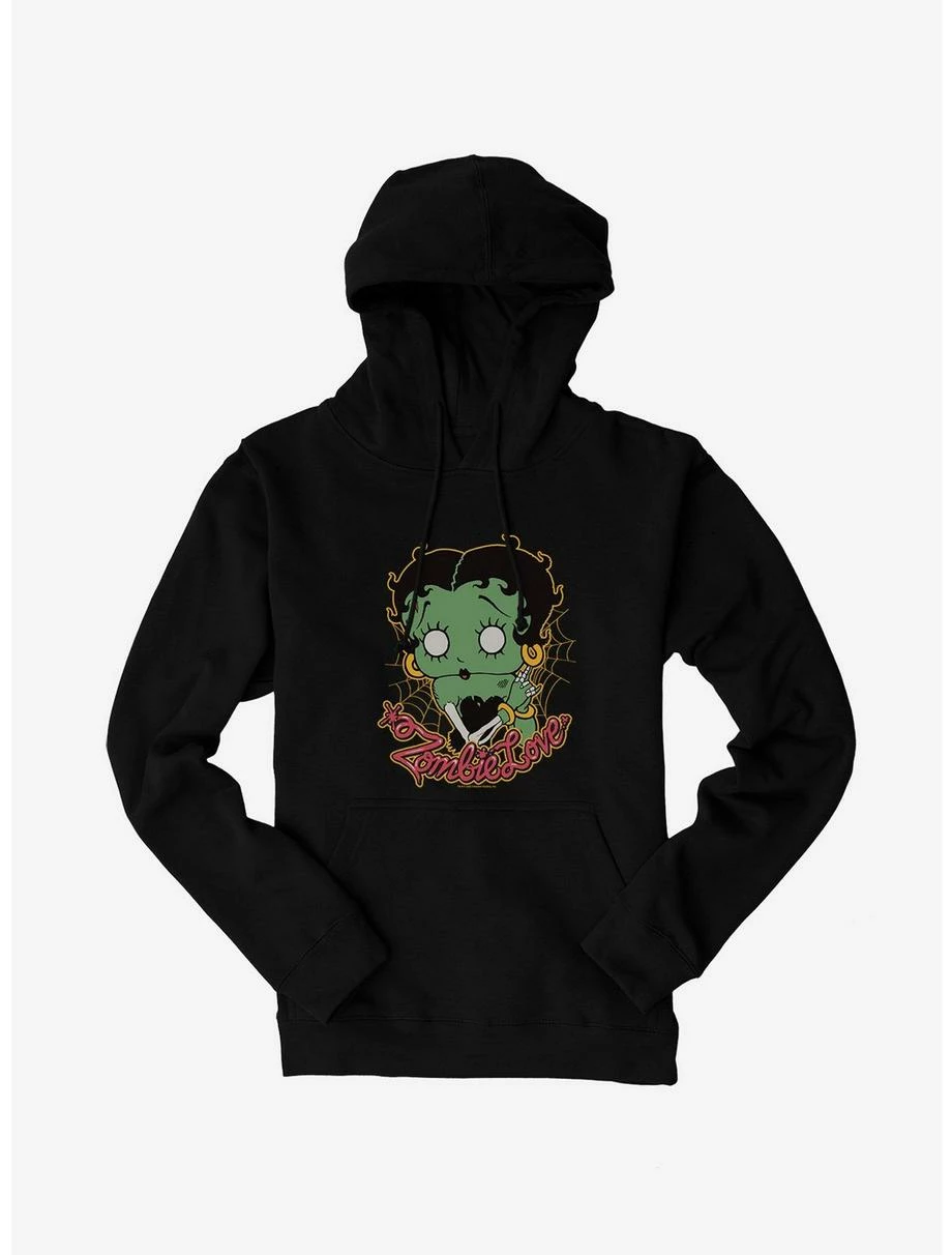 Cartoons Betty Boop Zombie Boop Hoodie 3 Cartoons Betty Boop Zombie Boop Hoodie